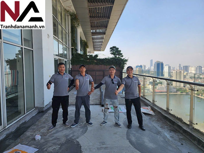 Tranh đ&aacute; Nam Anh - đơn vị thi c&ocirc;ng đ&aacute; xuy&ecirc;n s&aacute;ng trọn g&oacute;i uy t&iacute;n tại H&agrave; Nội