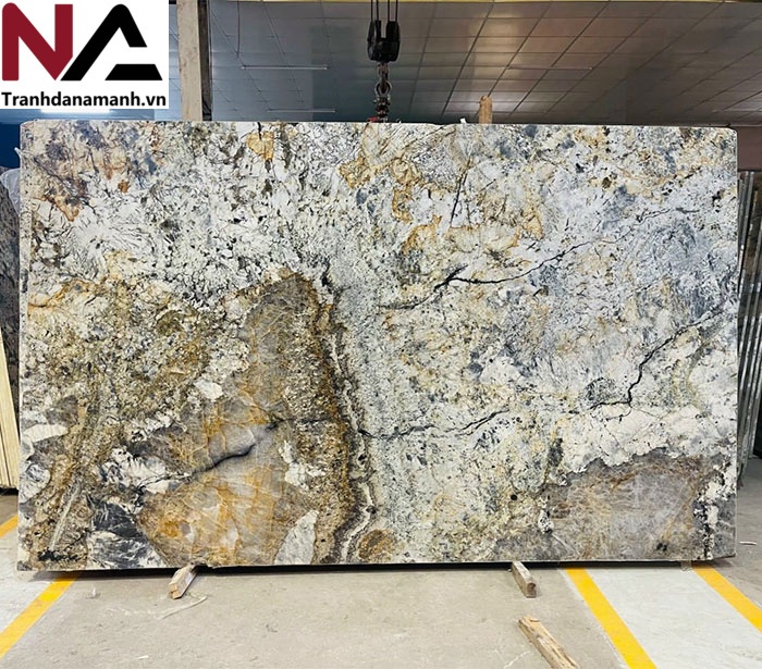 Bộ sưu tập đá ốp vách tivi hot nhất 2025, nâng tầm không gian sống 51 Đá Granite ốp vách tivi