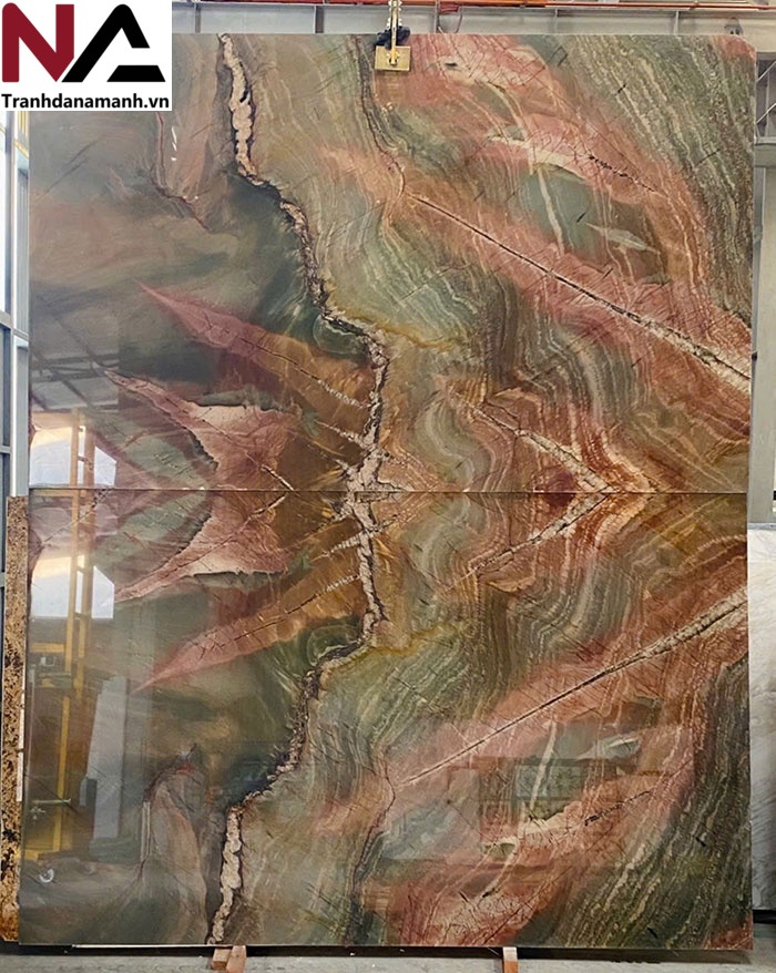 Tranh đá tự nhiên đối xứng TDDX14 4 Tranh đá tự nhiên đối xứng TDDX14