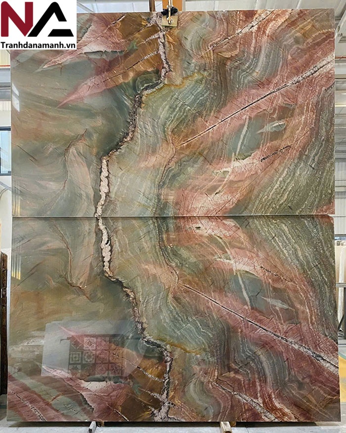 Tranh đá tự nhiên đối xứng TDDX14 3 Tranh đá tự nhiên đối xứng TDDX14