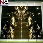 Tranh đá tự nhiên đối xứng TDDX16