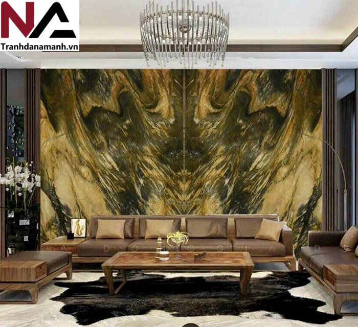 Tranh đá thạch anh đối xứng TDDX27