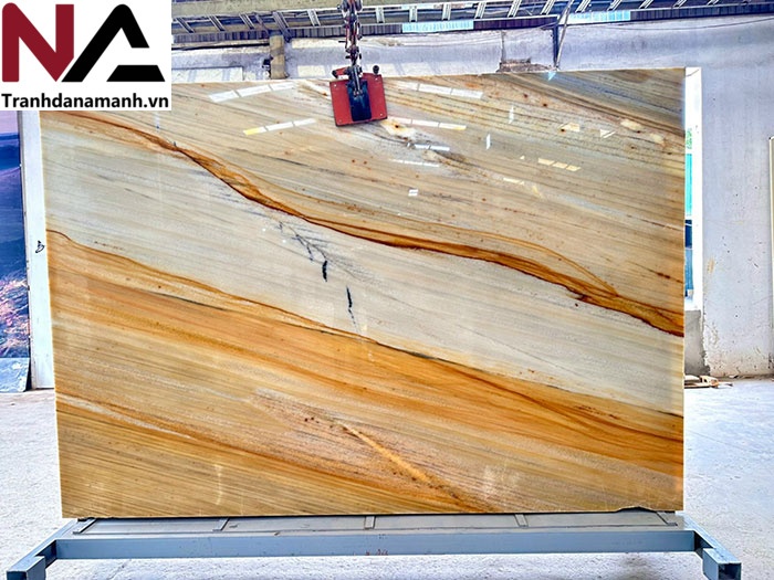 Tranh đ&aacute; Onyx th&ocirc;ng tầng TDTT11