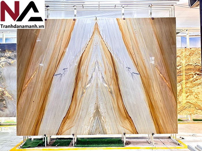 Tranh đ&aacute; Onyx th&ocirc;ng tầng TDTT11