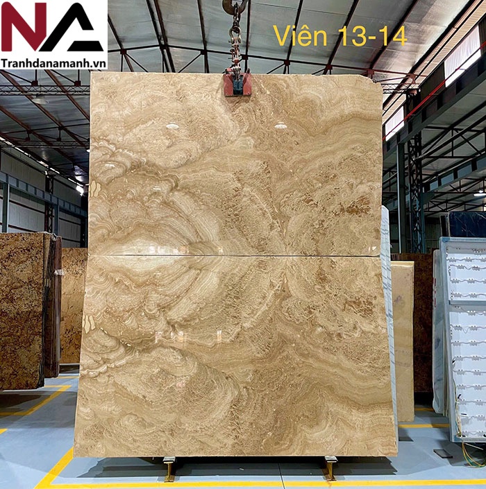 Tranh đá Onyx xuyên sáng TDXS12