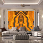 Tranh đá Onyx xuyên sáng TDXS14