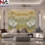 Tranh đá Onyx xuyên sáng TDXS17