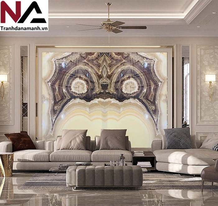 Tranh đá Onyx xuyên sáng TDXS19