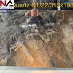 Tranh đá Quart vân đối xứng TDDX17