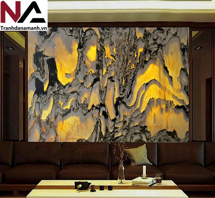 Mẫu tranh sơn thủy bằng đ&aacute; tự nhi&ecirc;n đẹp, đẳng cấp nhất