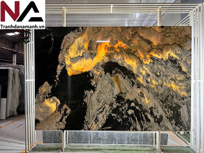 Tranh đá sơn thủy tự nhiên TDST03 2 Tranh đá sơn thủy tự nhiên TDST03