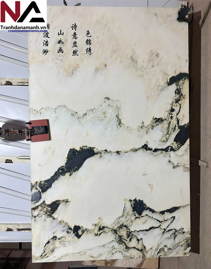 Tranh đá sơn thủy xuyên sáng TDST06 3 Tranh đá sơn thủy xuyên sáng TDST06