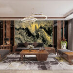 Tranh đá sơn thủy tự nhiên TDST17