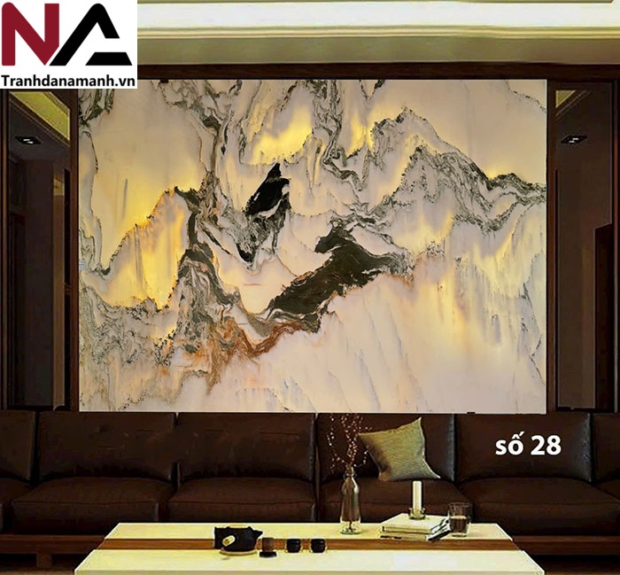 Mẫu tranh sơn thủy bằng đ&aacute; tự nhi&ecirc;n đẹp, đẳng cấp nhất