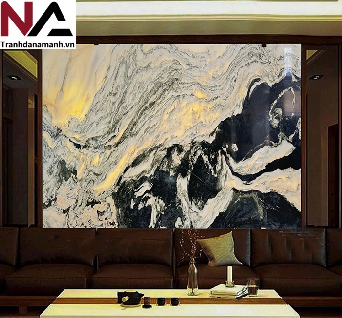 Mẫu tranh sơn thủy bằng đ&aacute; tự nhi&ecirc;n đẹp, đẳng cấp nhất