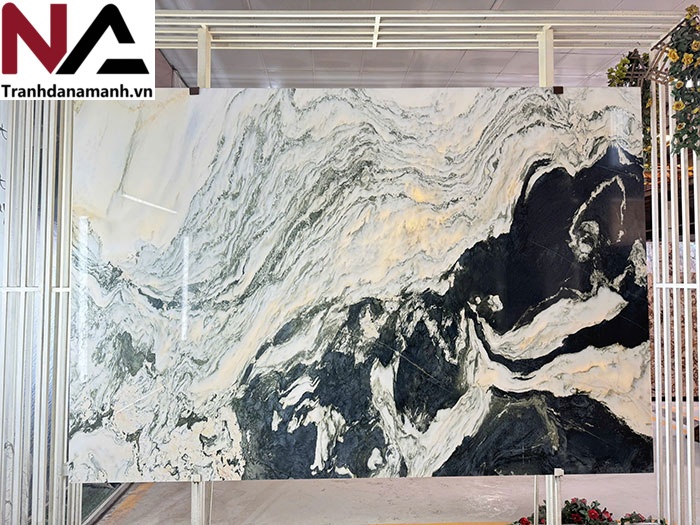 Tranh đá sơn thủy xuyên sáng TDST27 2 Tranh đá sơn thủy xuyên sáng TDST27