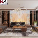 Tranh đá thạch anh đối xứng TDTA02