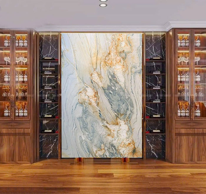 Tranh đá thạch anh tự nhiên TDTA03