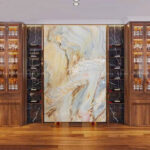 Tranh đá thạch anh tự nhiên TDTA06