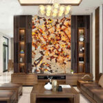 Tranh đá thạch anh tự nhiên TDTA09