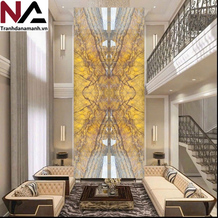 mẫu v&aacute;ch th&ocirc;ng tầng bằng đ&aacute; tự nhi&ecirc;n đẹp, đẳng cấp