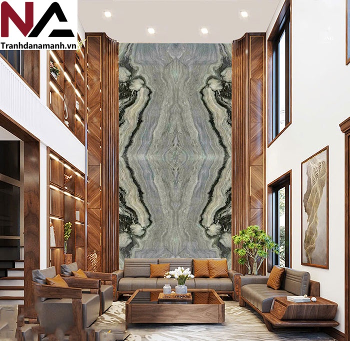 mẫu v&aacute;ch th&ocirc;ng tầng bằng đ&aacute; tự nhi&ecirc;n đẹp, đẳng cấp