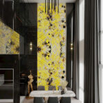 Tranh đá thông tầng xuyên sáng TDTT06