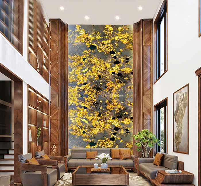 Tranh đá thông tầng xuyên sáng TDTT09