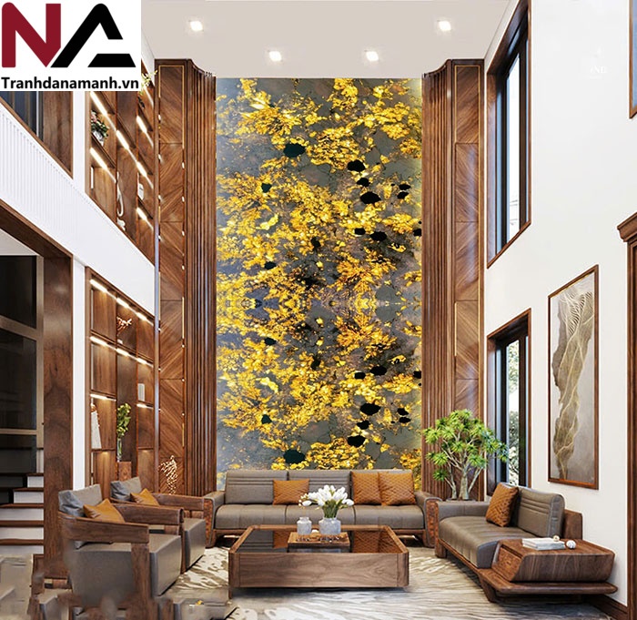 mẫu v&aacute;ch th&ocirc;ng tầng bằng đ&aacute; tự nhi&ecirc;n đẹp, đẳng cấp