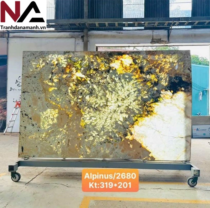 Tranh đá thông tầng xuyên sáng TDTT10