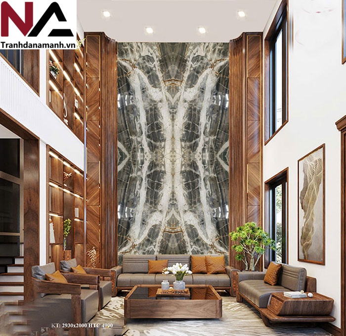 mẫu v&aacute;ch th&ocirc;ng tầng bằng đ&aacute; tự nhi&ecirc;n đẹp, đẳng cấp