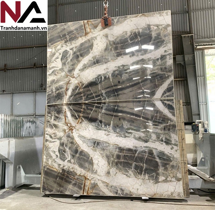 Tranh đá thông tầng đối xứng TDTT15