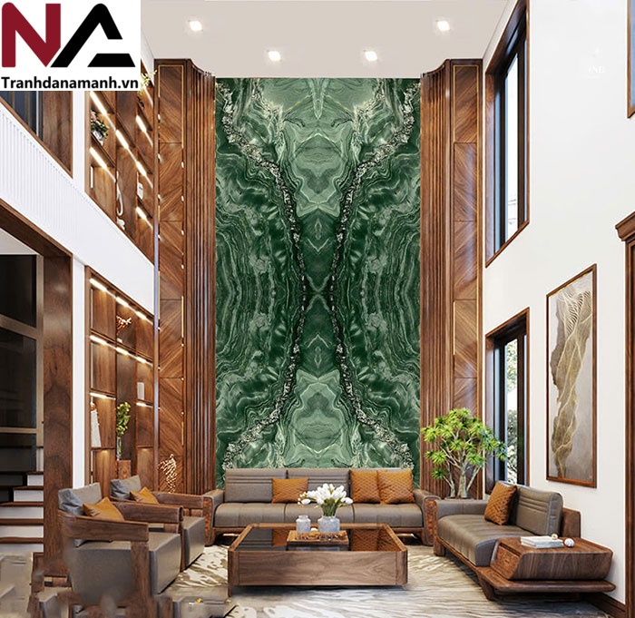 mẫu v&aacute;ch th&ocirc;ng tầng bằng đ&aacute; tự nhi&ecirc;n đẹp, đẳng cấp