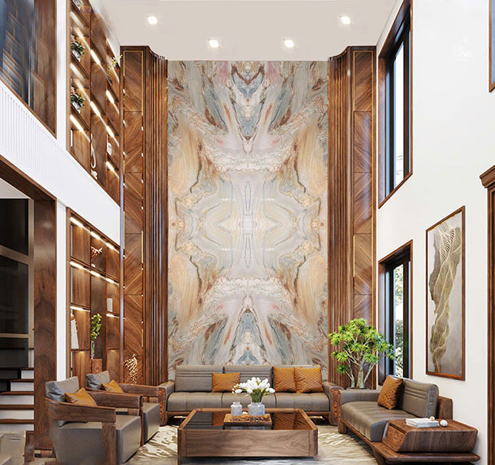 Tranh đá thạch anh thông tầng TDTT20