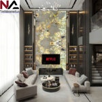 Tranh đá thông tầng xuyên sáng TDTT22