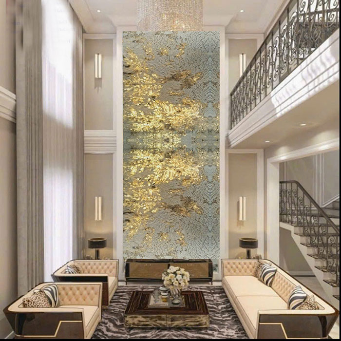 Tranh đá thông tầng xuyên sáng TDTT25