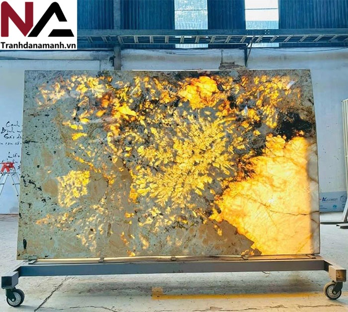 Tranh đá Alpinus xuyên sáng TDXS02 3 Tranh đá Alpinus xuyên sáng TDXS02