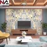 Tranh đá Alpinus xuyên sáng TDXS03