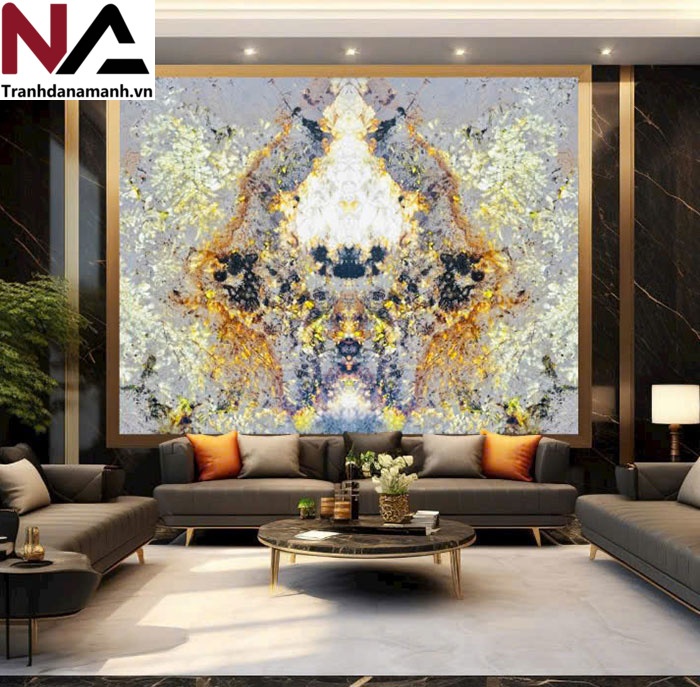 Tranh đá xuyên sáng tự nhiên TDXS08