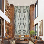 Tranh đá thông tầng đối xứng TDTT04