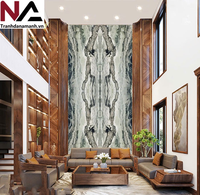 mẫu v&aacute;ch th&ocirc;ng tầng bằng đ&aacute; tự nhi&ecirc;n đẹp, đẳng cấp