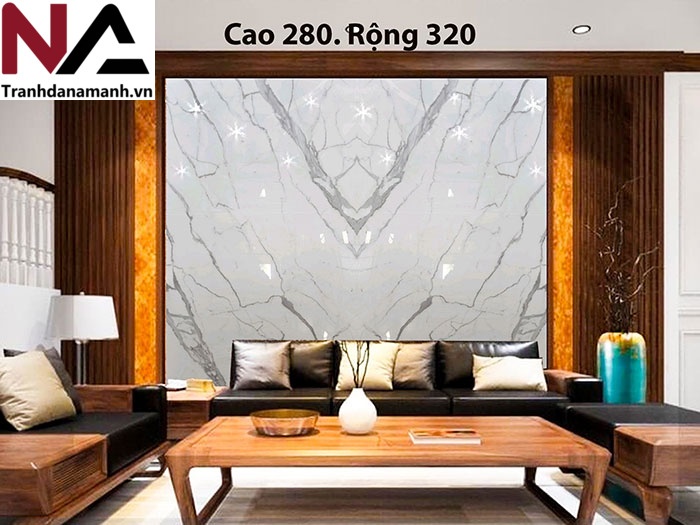 Bộ sưu tập đá ốp vách tivi hot nhất 2025, nâng tầm không gian sống 48 Đá nhân tạo ốp vách tivi