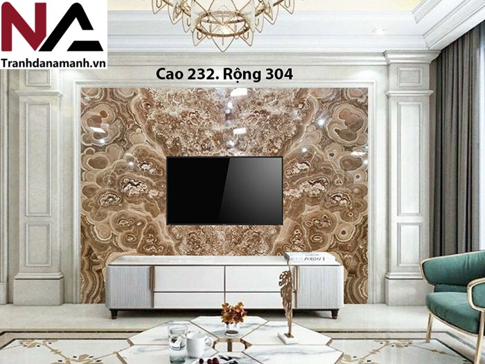 Bộ sưu tập đá ốp vách tivi hot nhất 2025, nâng tầm không gian sống 40 Đá tự nhiên ốp vách tivi