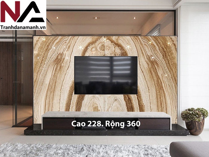 Bộ sưu tập đá ốp vách tivi hot nhất 2025, nâng tầm không gian sống 36 Đá tự nhiên ốp vách tivi