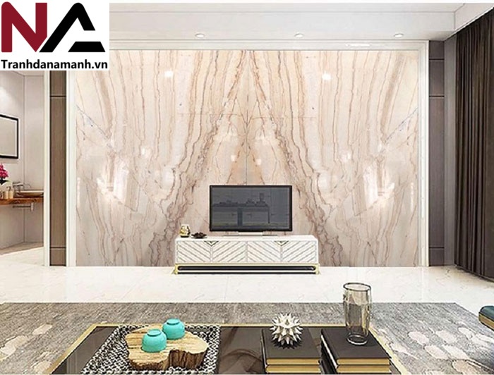Bộ sưu tập đá ốp vách tivi hot nhất 2025, nâng tầm không gian sống 32 Đá tự nhiên ốp vách tivi