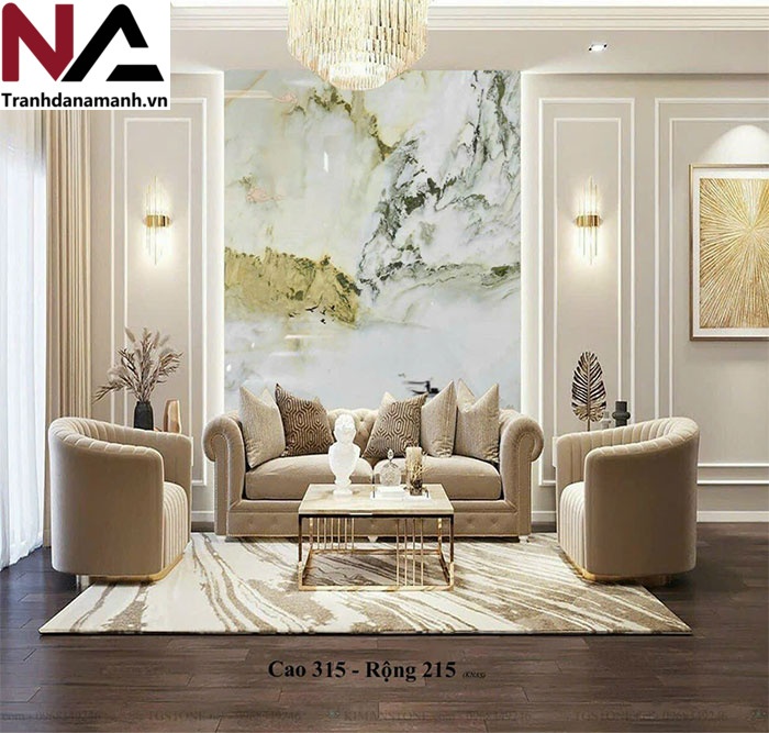 [101+] Mẫu Tranh Sơn Thủy Đá Tự Nhiên Đẹp Nhất 2025 – Hot Trend Nội Thất