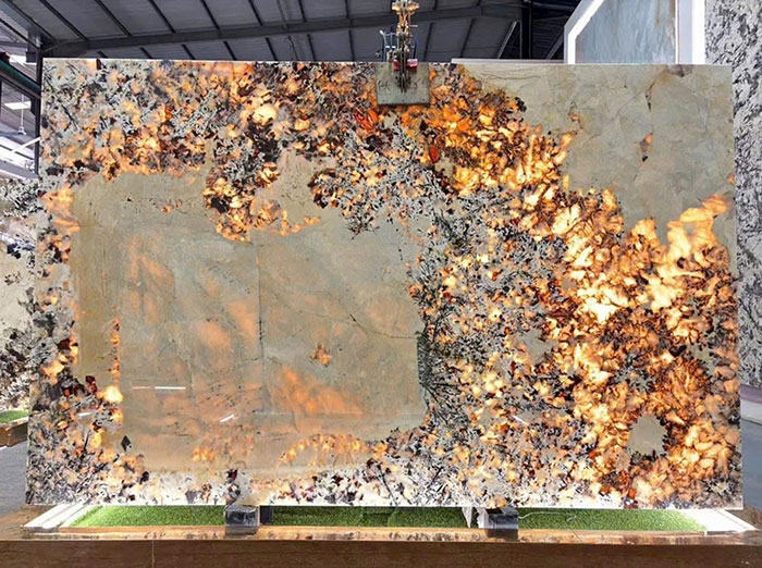 Tranh đ&aacute; thạch anh tự nhi&ecirc;n TDTA12