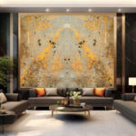 Tranh đá xuyên sáng TDXS30 – 2 tấm đối xứng