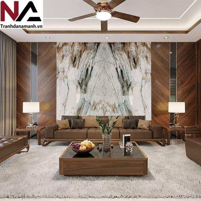 Tranh đá thạch anh đối xứng TDDX-PH08