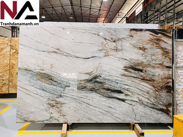 Tranh đá thạch anh đối xứng TDDX-PH08